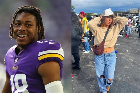 justin jefferson girlfriend|Who is Vikings WR Justin Jeffersons Girlfriend Tianna。